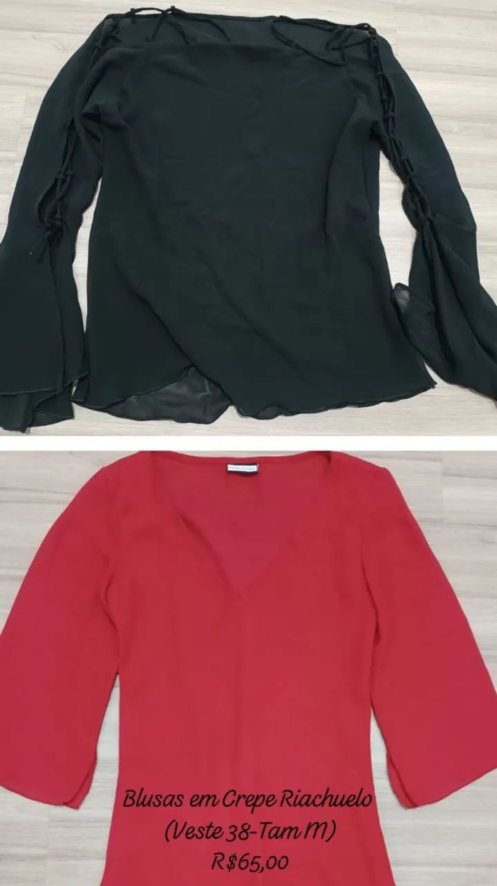 6 Camisas femininas - lote, kit ou unidade
