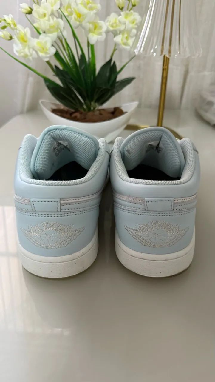 Jordan 1 low Glacier Blue - Foto 4