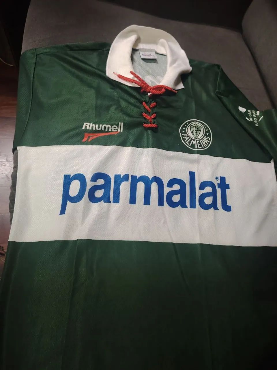 Palmeiras Rhumell 長袖 ユニフォーム Gサイズ Camisa Palmeiras Rhumell 1996 - Roupas Esportivas - Vila Moinho