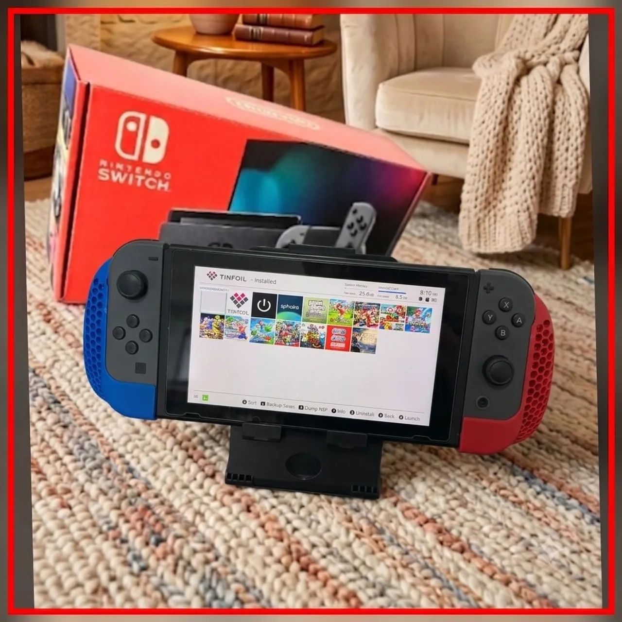 Nintendo Switch  DESBLOQUEADO 128 GIGAS - Foto 2