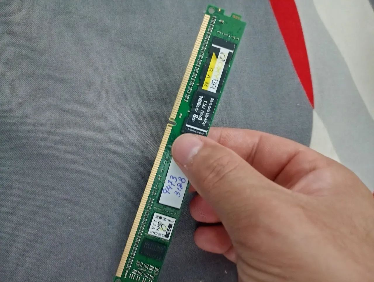 Memória ram ddr3 8gb 1600