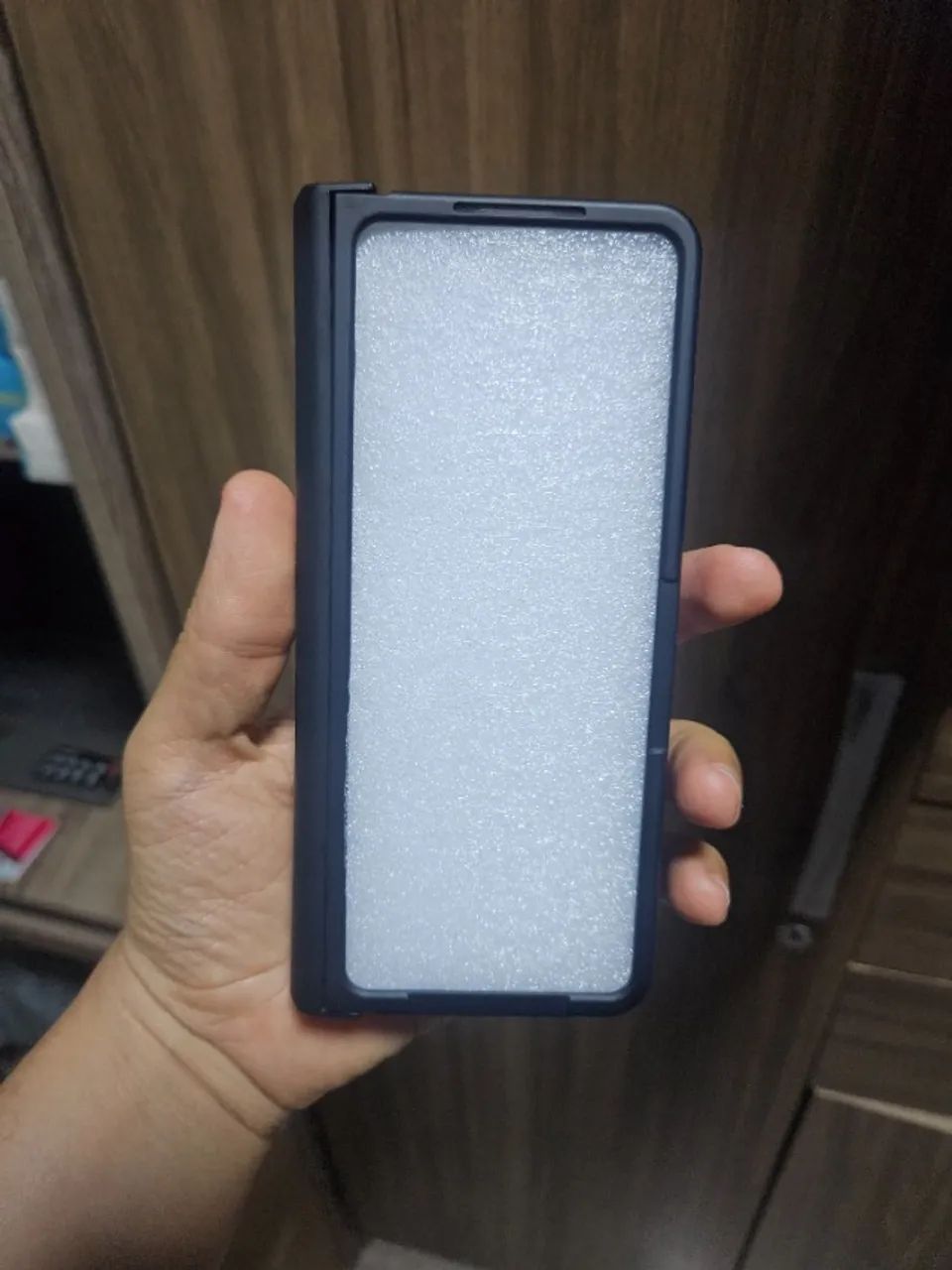 capa nova para z fold 5 nova cor preto 
