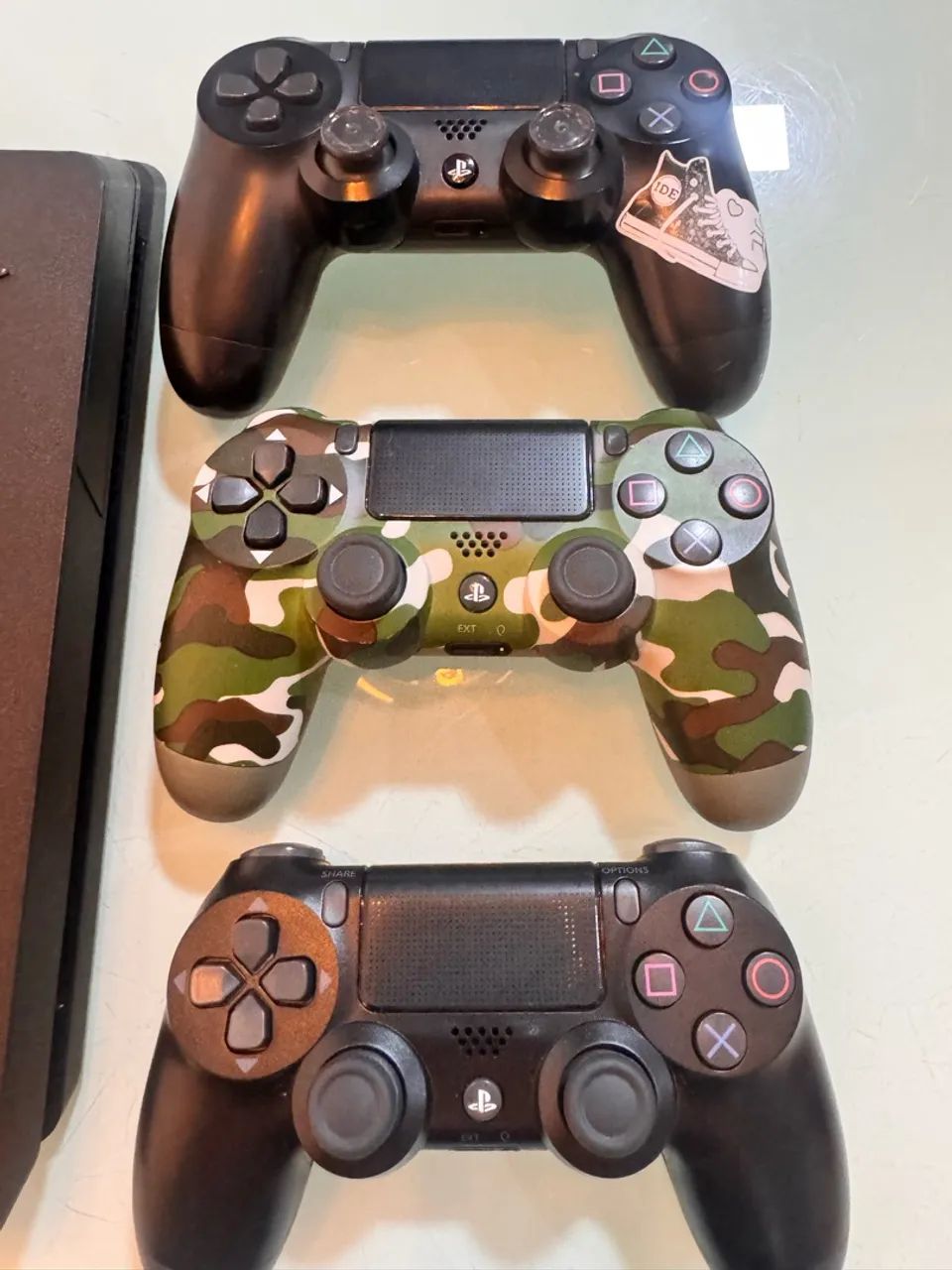 PS4 usado com 3 controles  - Foto 5