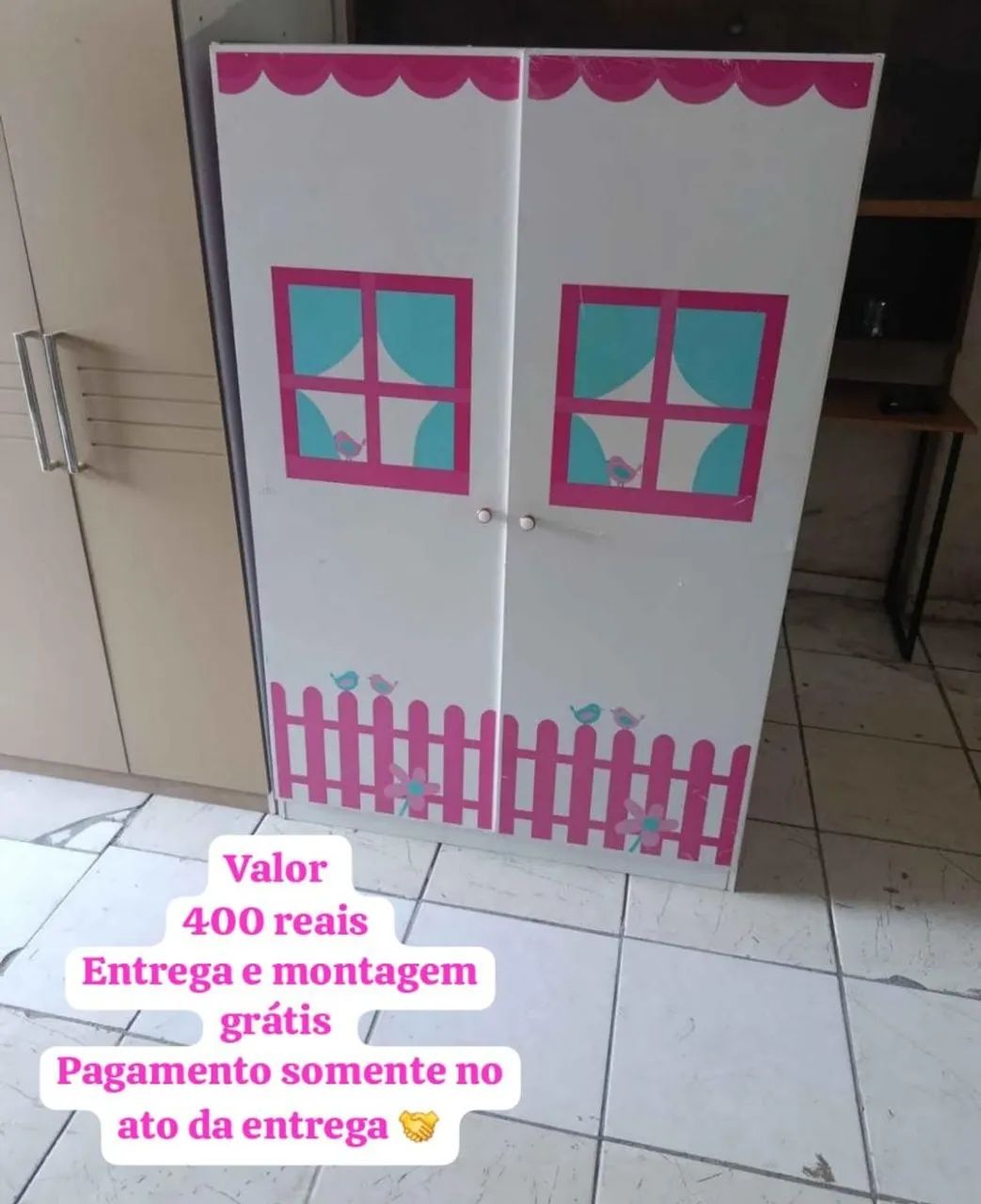 Guarda-roupa infantil 