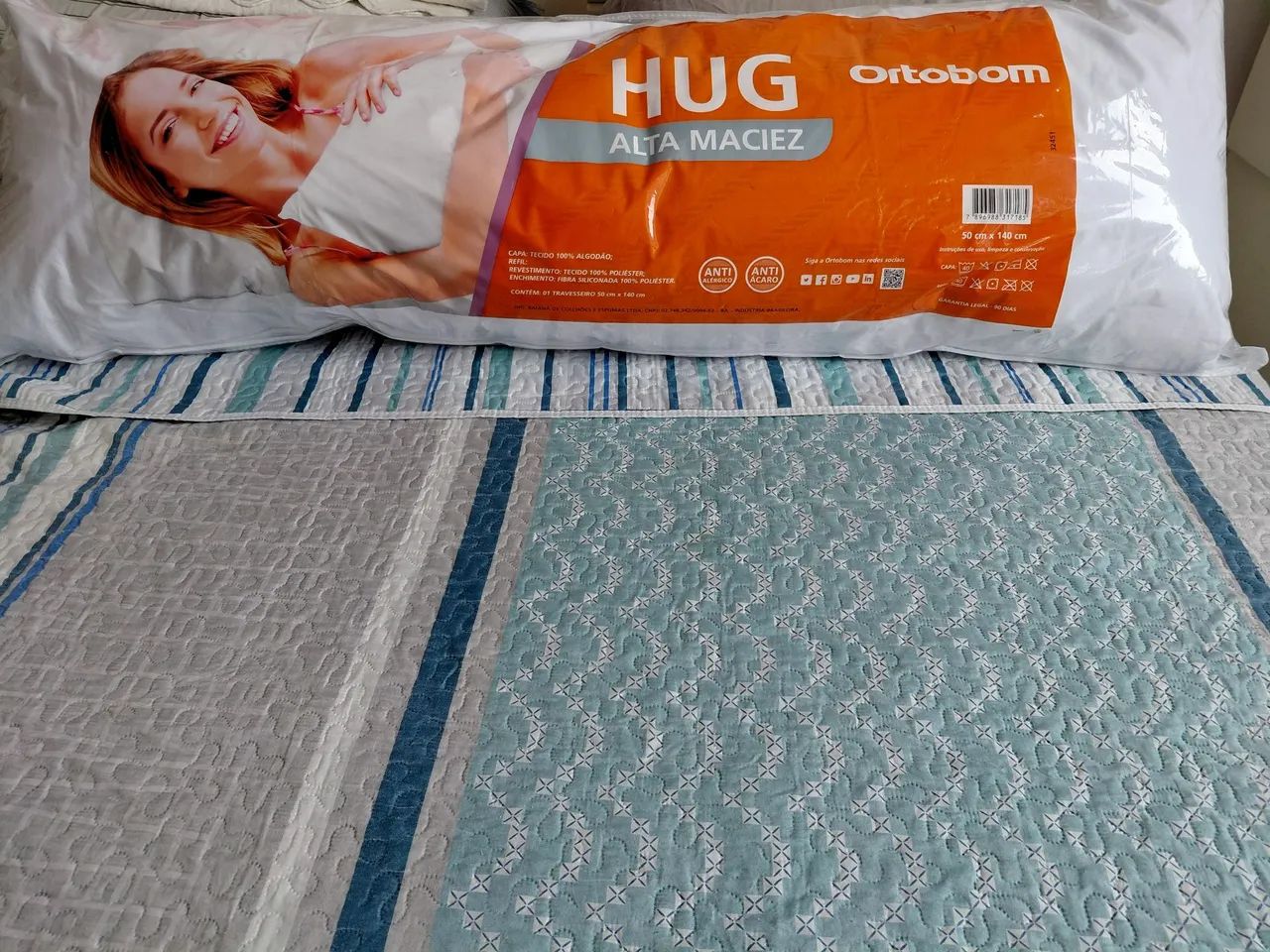 Travesseiro Hug ortobom  - Foto 2
