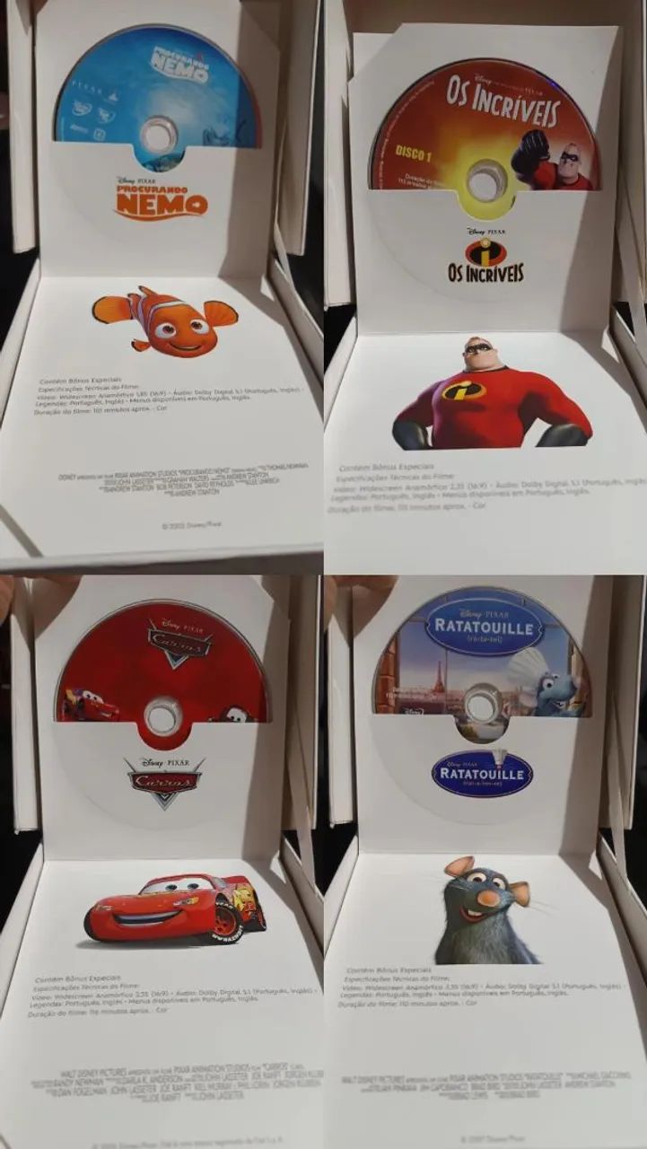 Box de Clássicos da Pixar - Foto 3