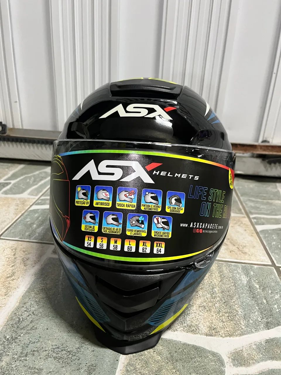Capacete asx Eagle street - Foto 4