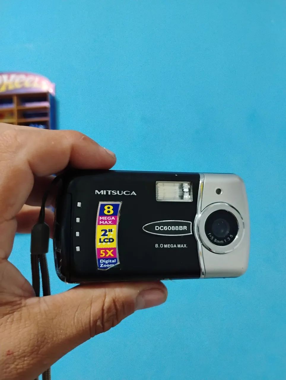 Câmera digital mitsuca 8 mp DC6088BR