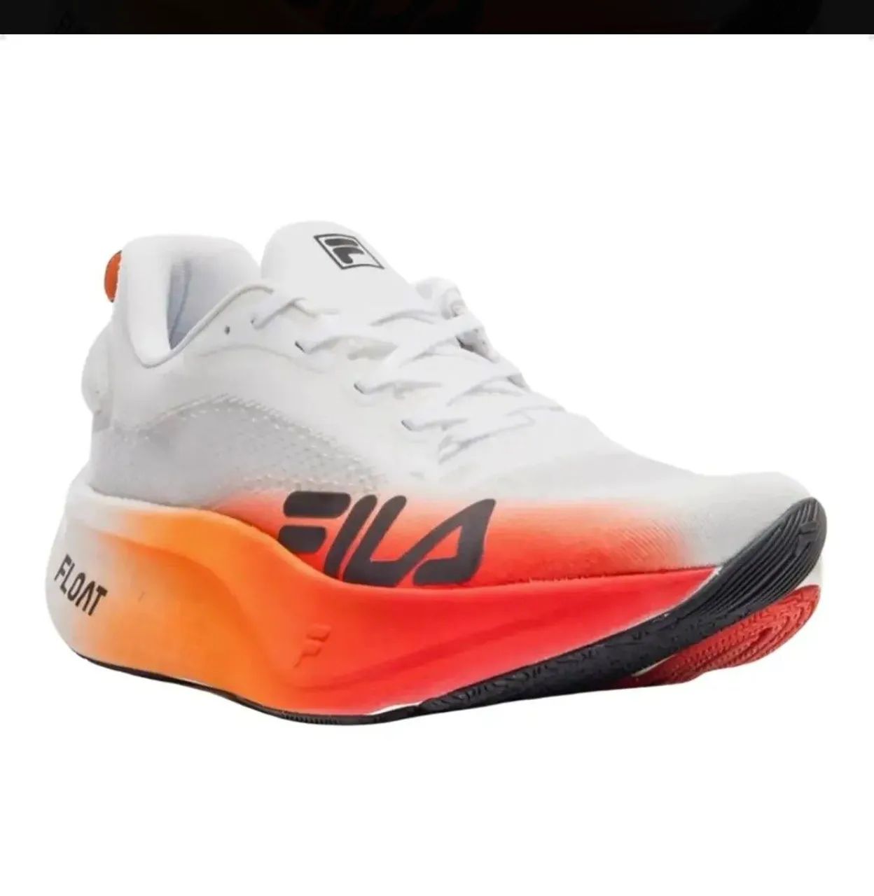 Tênis Fila float Maxxi pro - branco e laranja