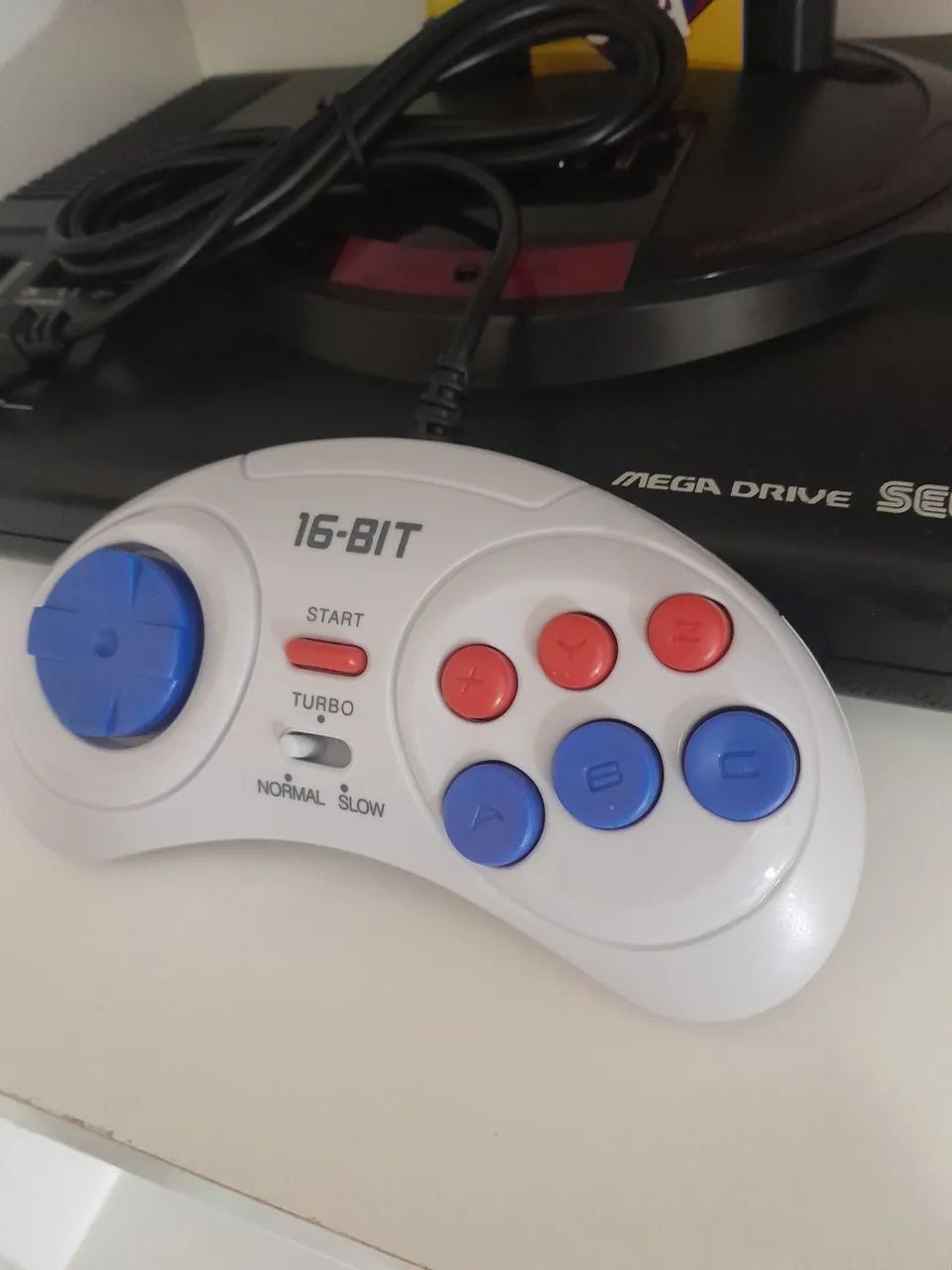 Controle mega drive e master 