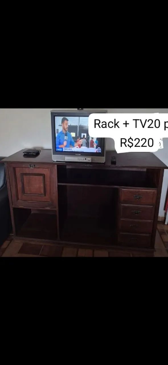 Rack + TV