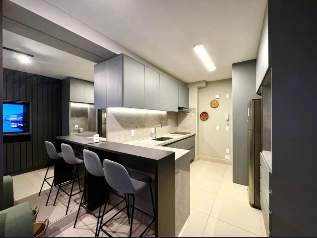 Apartamento para alugar com 1 quarto, 42 m² - Vila Itapura - Foto 3