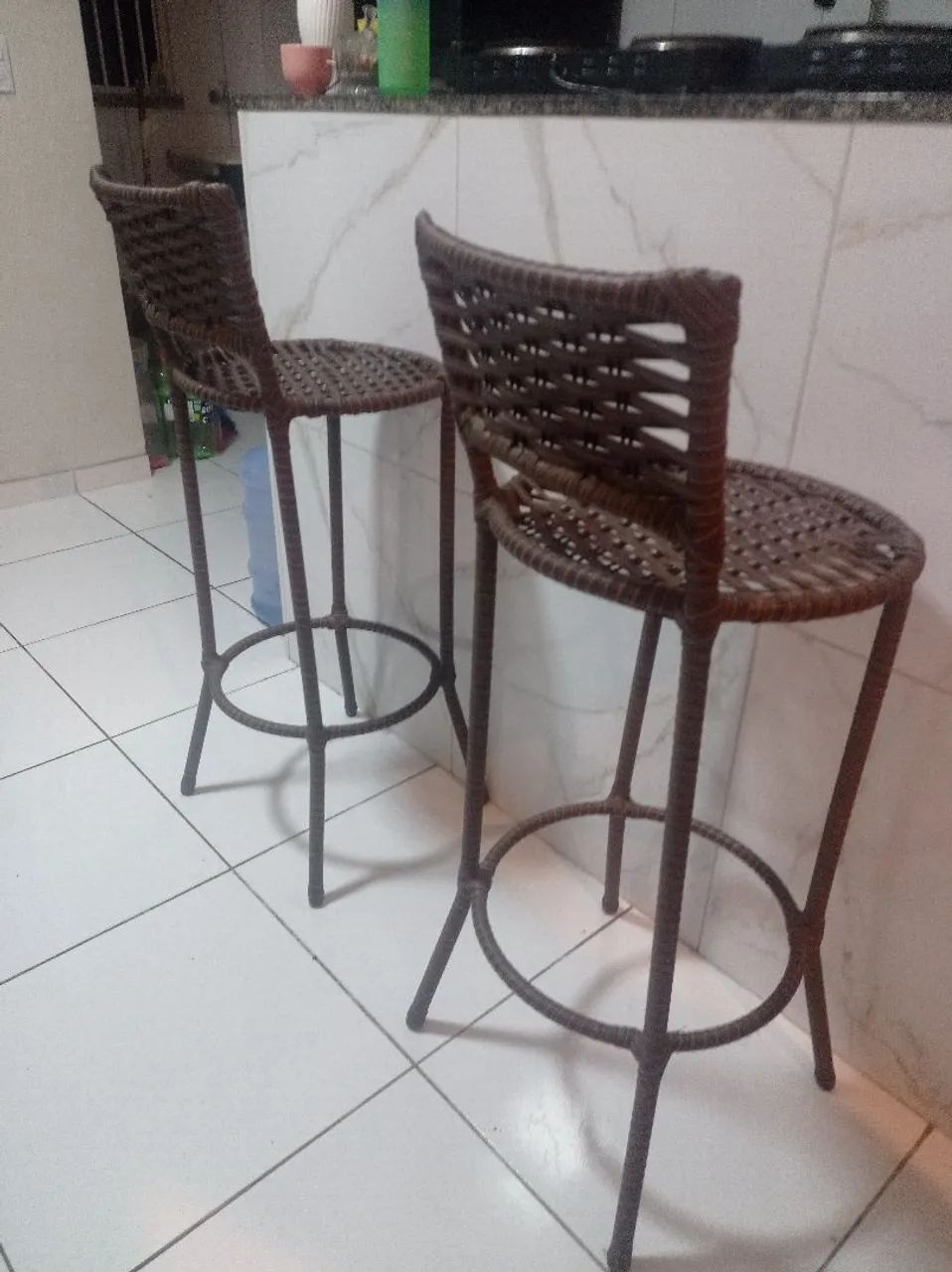 Banquinhos de Junco