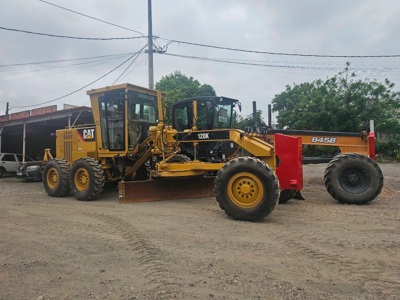 patrol motoniveladora caterpillar cat 120k 120h 12k ano 2013 - Foto 4