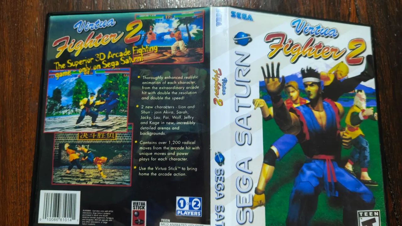 Virtual Fighter 2 Sega Saturn