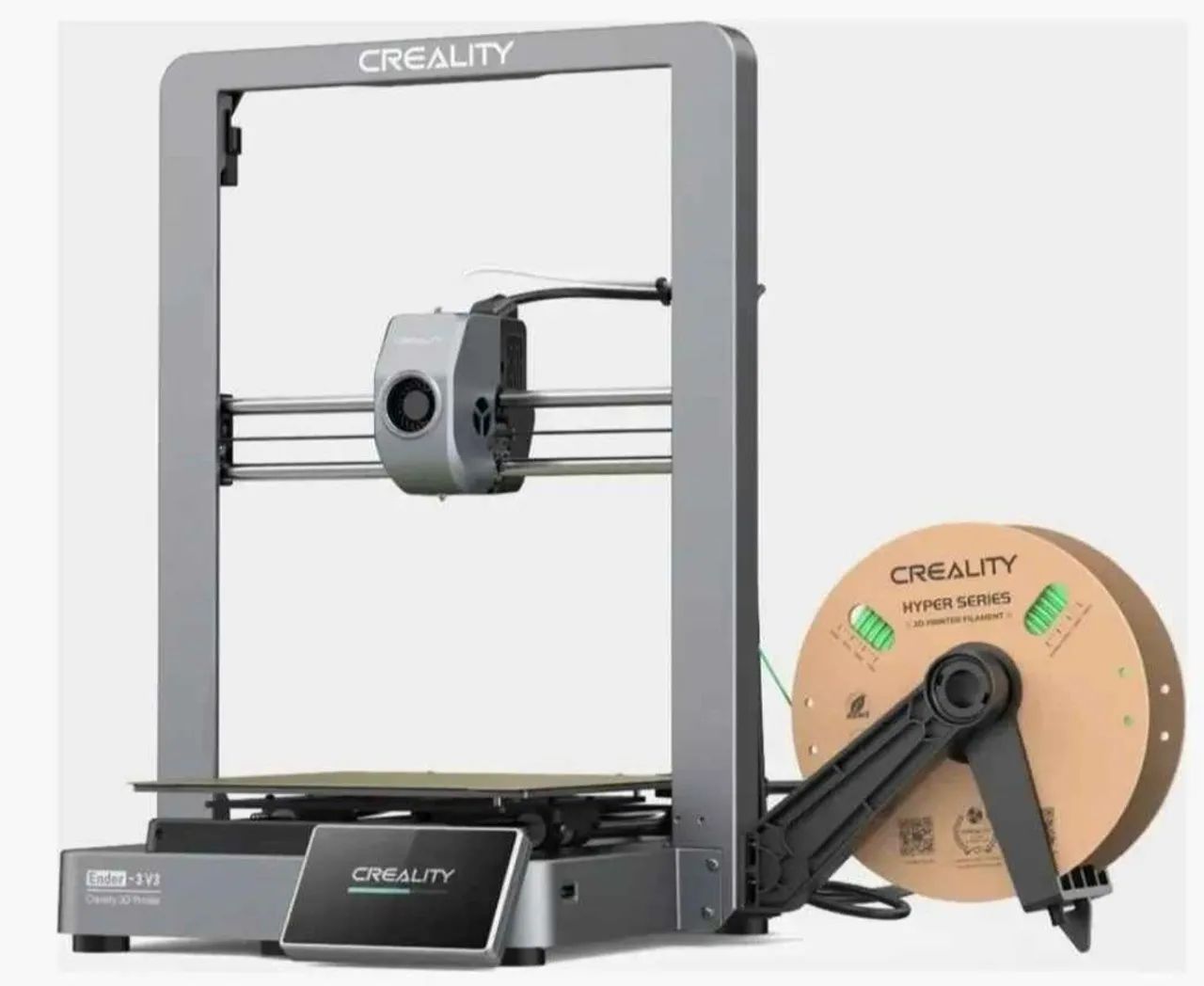 IMPRESSORA 3D CREALITY ENDER-3 V3 | SEMI-NOVA | ALTA PRECISÃO.