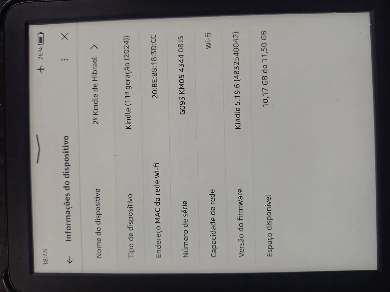 Kindle 11ª geração 16GB - Foto 2