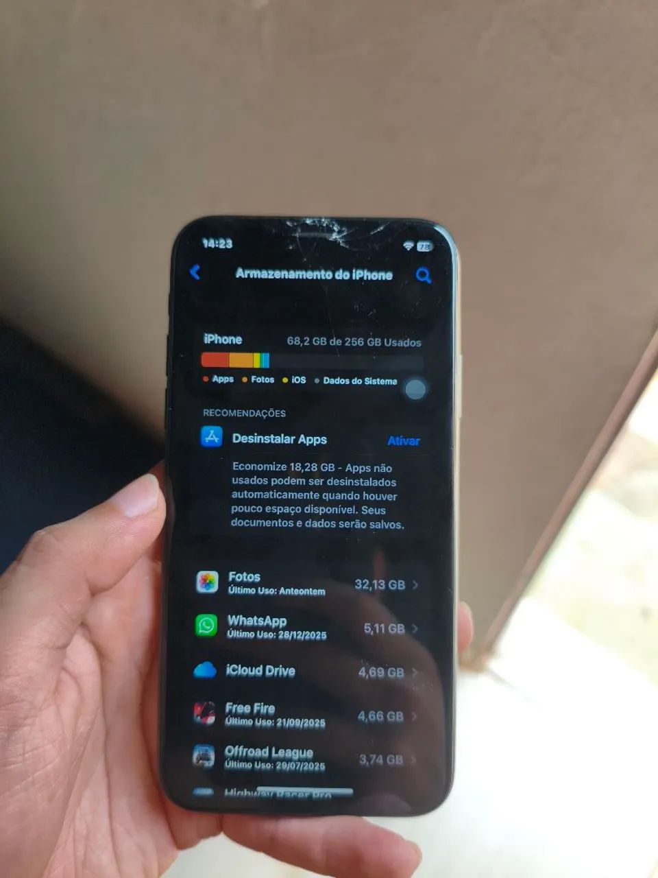 iPhone X 256GB, leia a descrição pfvr! - Celulares e Smartphones