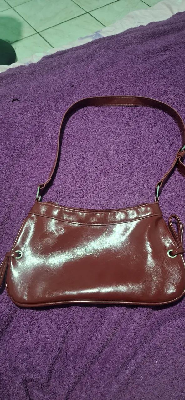 Bolsa de Ombro Vermelha - Foto 3