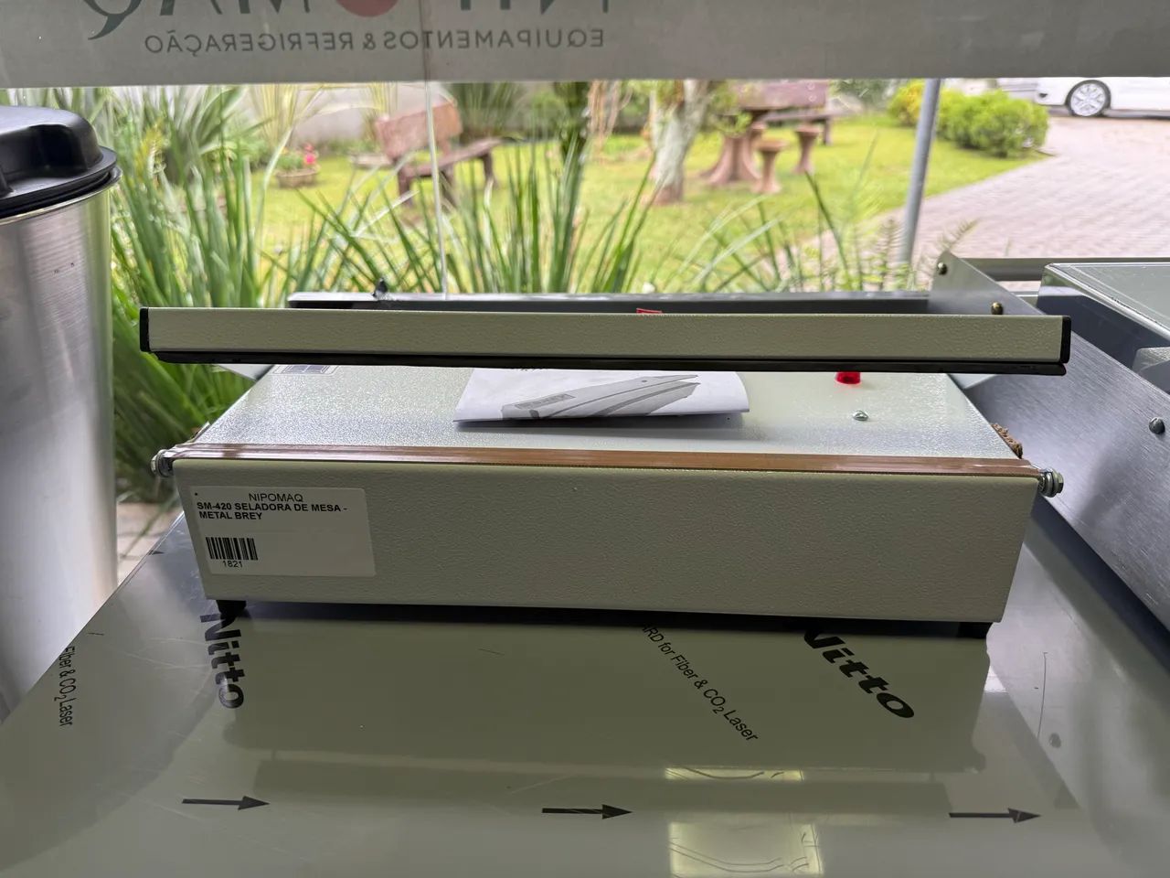 SM-420 SELADORA DE MESA - METAL BREY