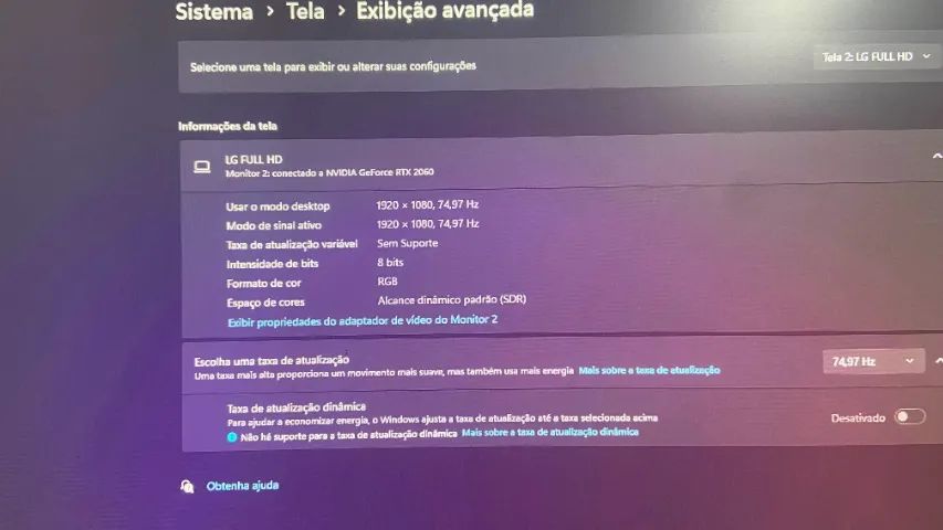 Monitor 75 Hz
