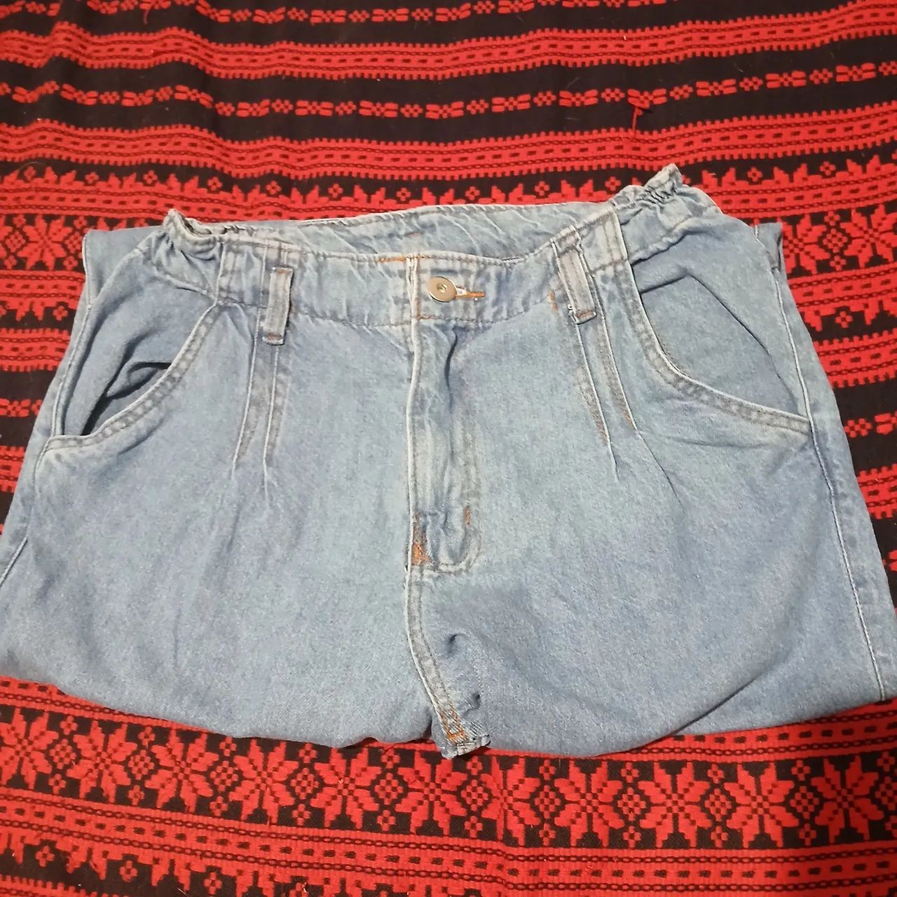 Calça jeans azul  - Foto 2