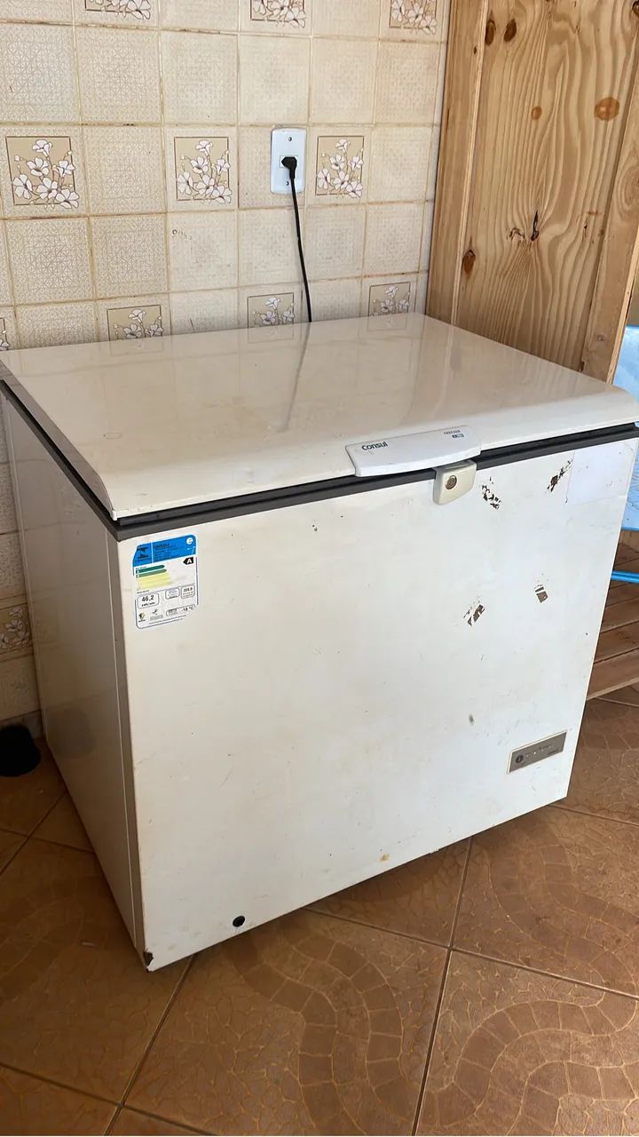 Freezer Horizontal Consul 309l - Cha31fb cor Branco
