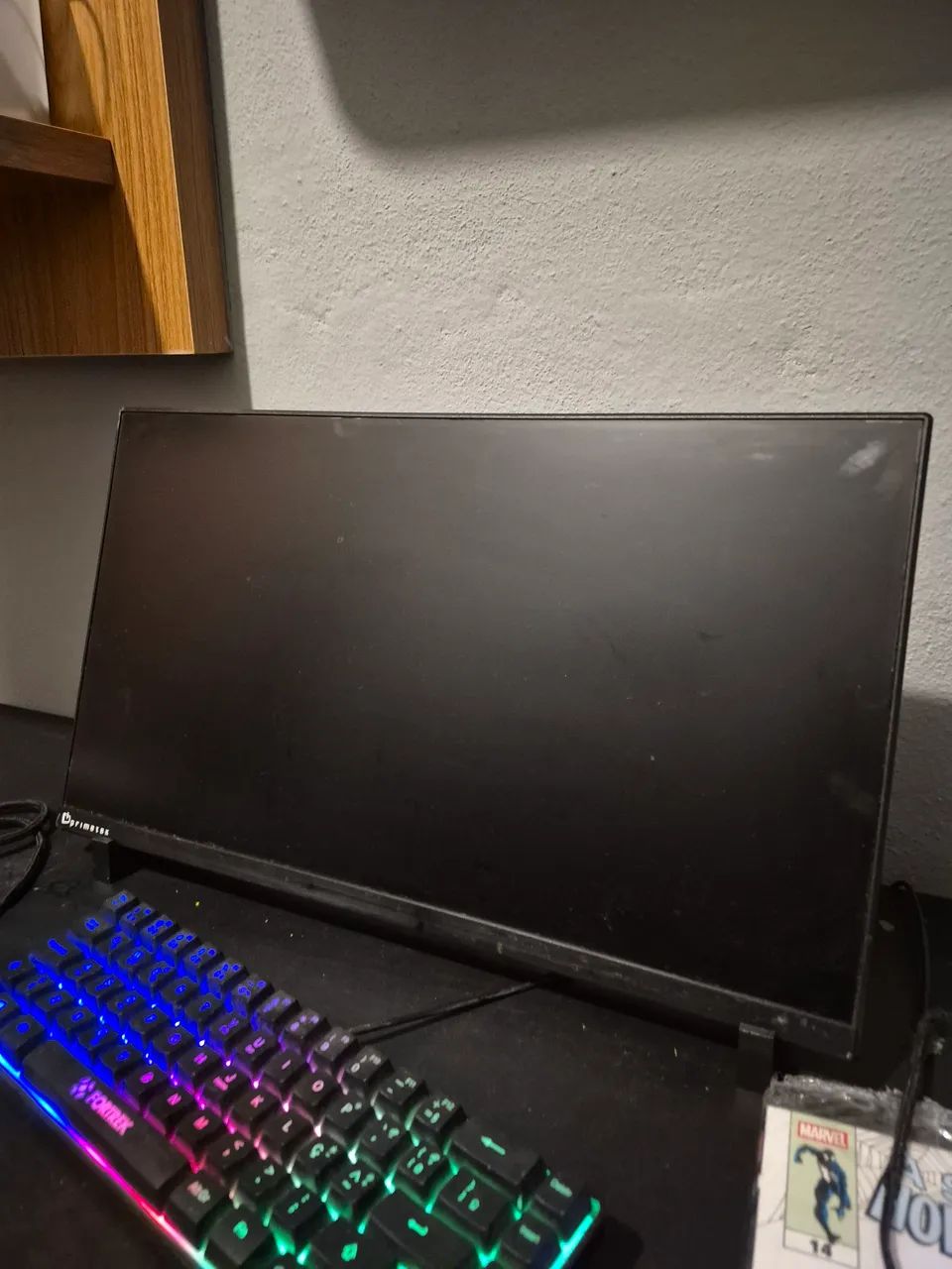 Monitor primetek 100hz gamer