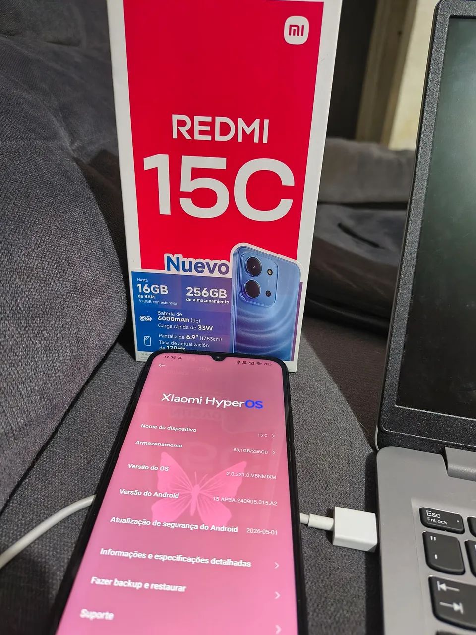 Vendo Celular Redmi 15C 