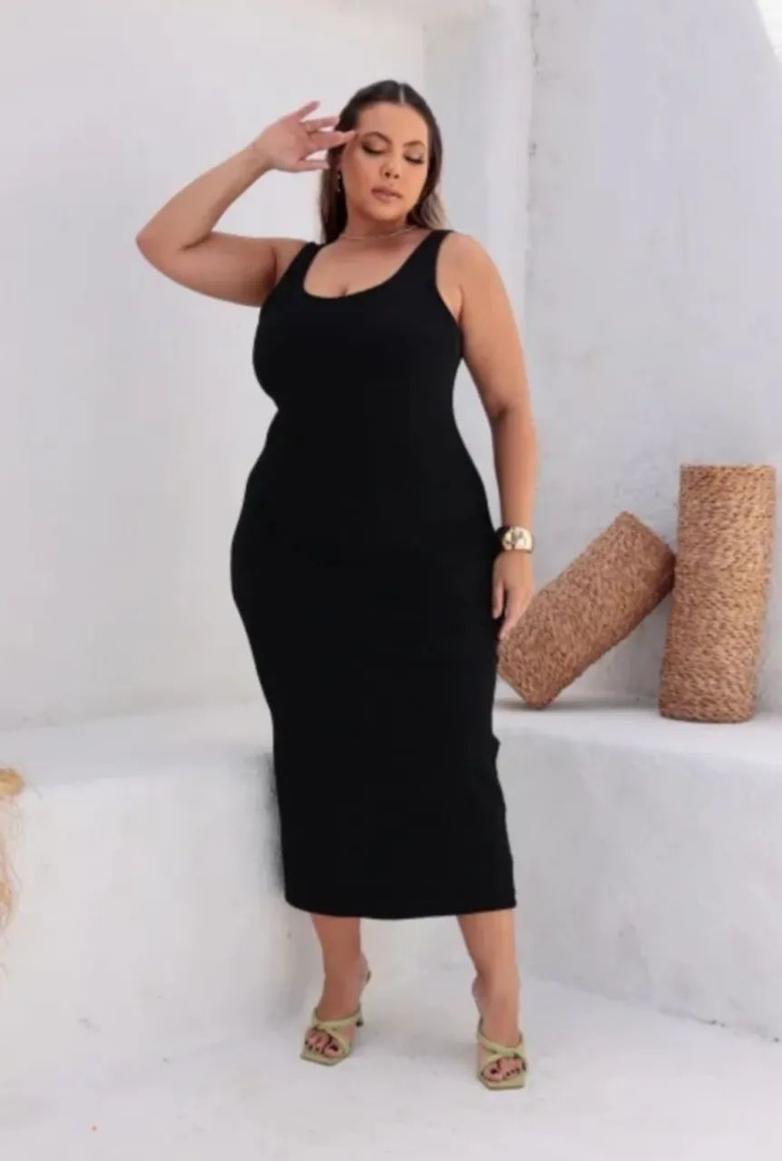 Vestido Lud Midi plus size