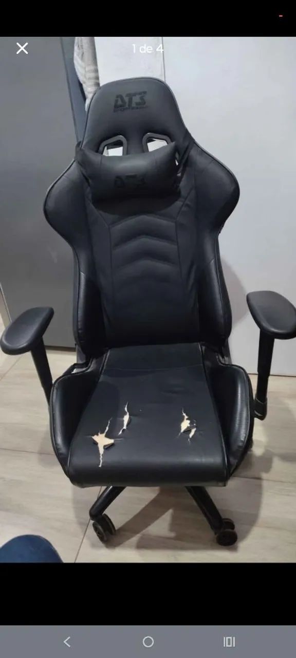 CADERIA GAMER TOP PREÇO MAIS TOP AINDA - Foto 4