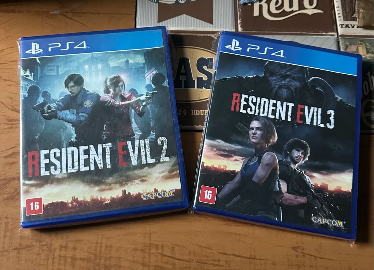 Combo RE 2 e RE 3 Remake