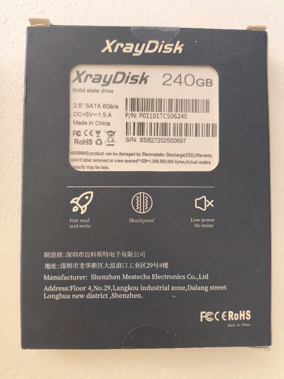 SSD 240gb NOVO (OPORTUNIDADE) - Armazenamento - Nova Parnamirim