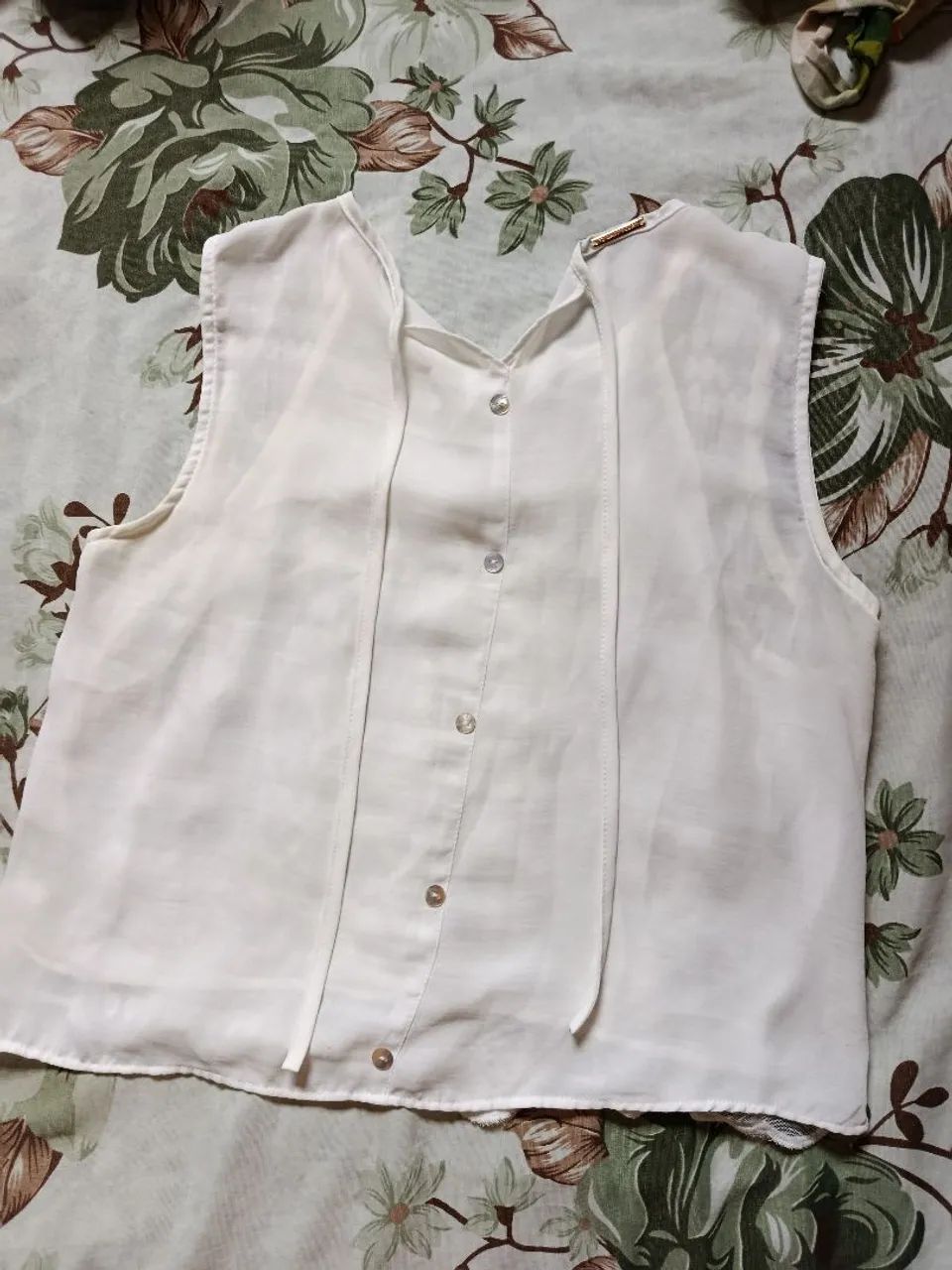 Blusa damyller de renda  - Foto 4
