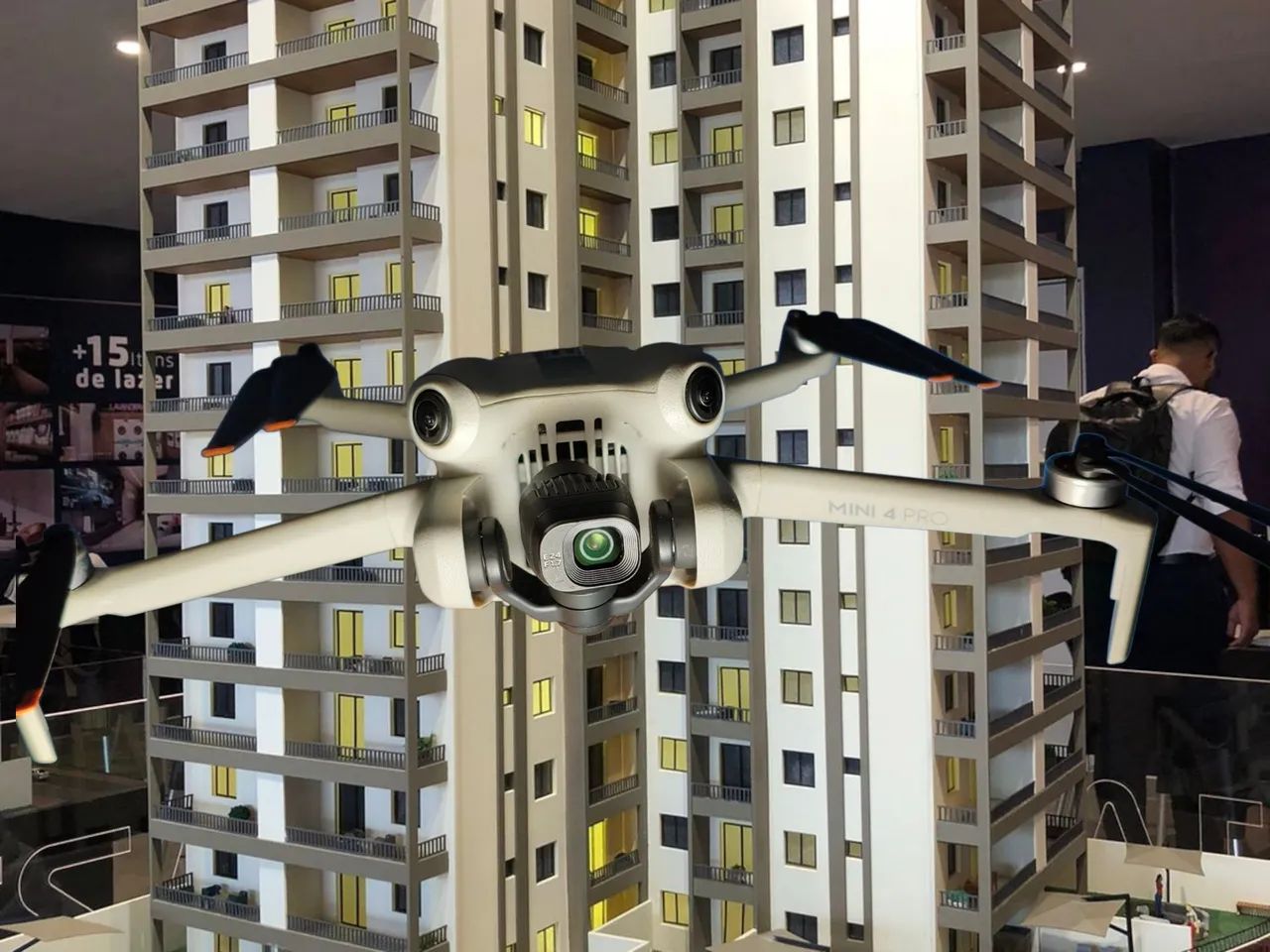 Drone DJI MINI 4 PRO (só drone, protetores e uma bateria) - Foto 4