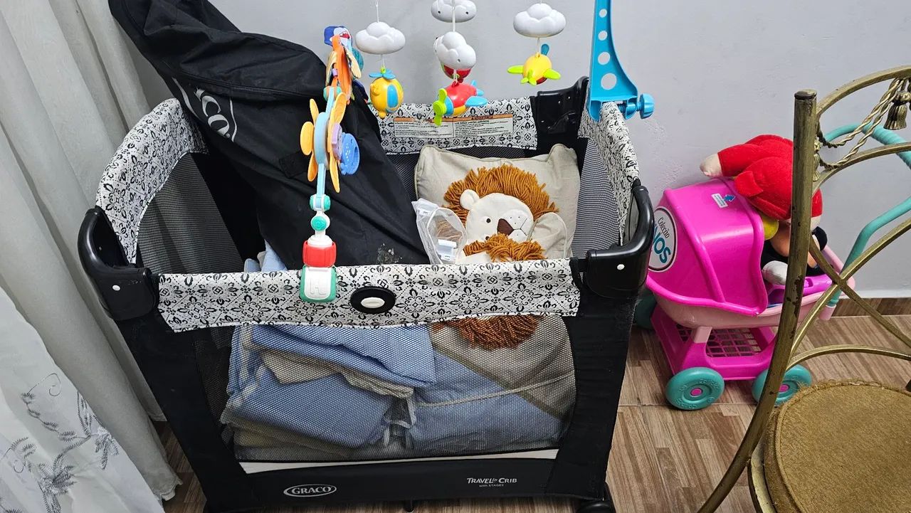 BERCO GRACO MINI COM KIT BERÇO  - Foto 6