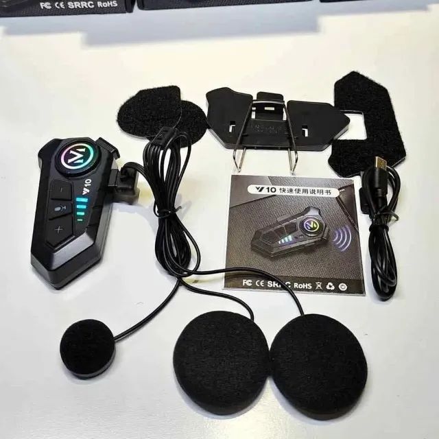 Intercomunicador fone para capacete - Foto 3
