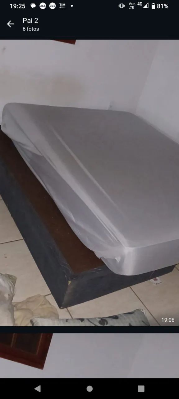 Cama box completa pra sair rapido