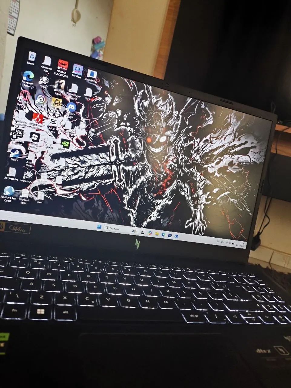 Notebook Gamer Acer nitro V15 - Foto 2