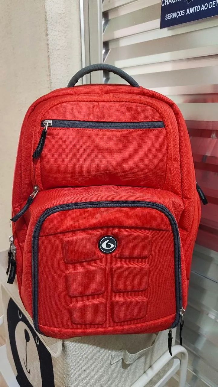 Mochila SixPack - Em estado de nova - Foto 2