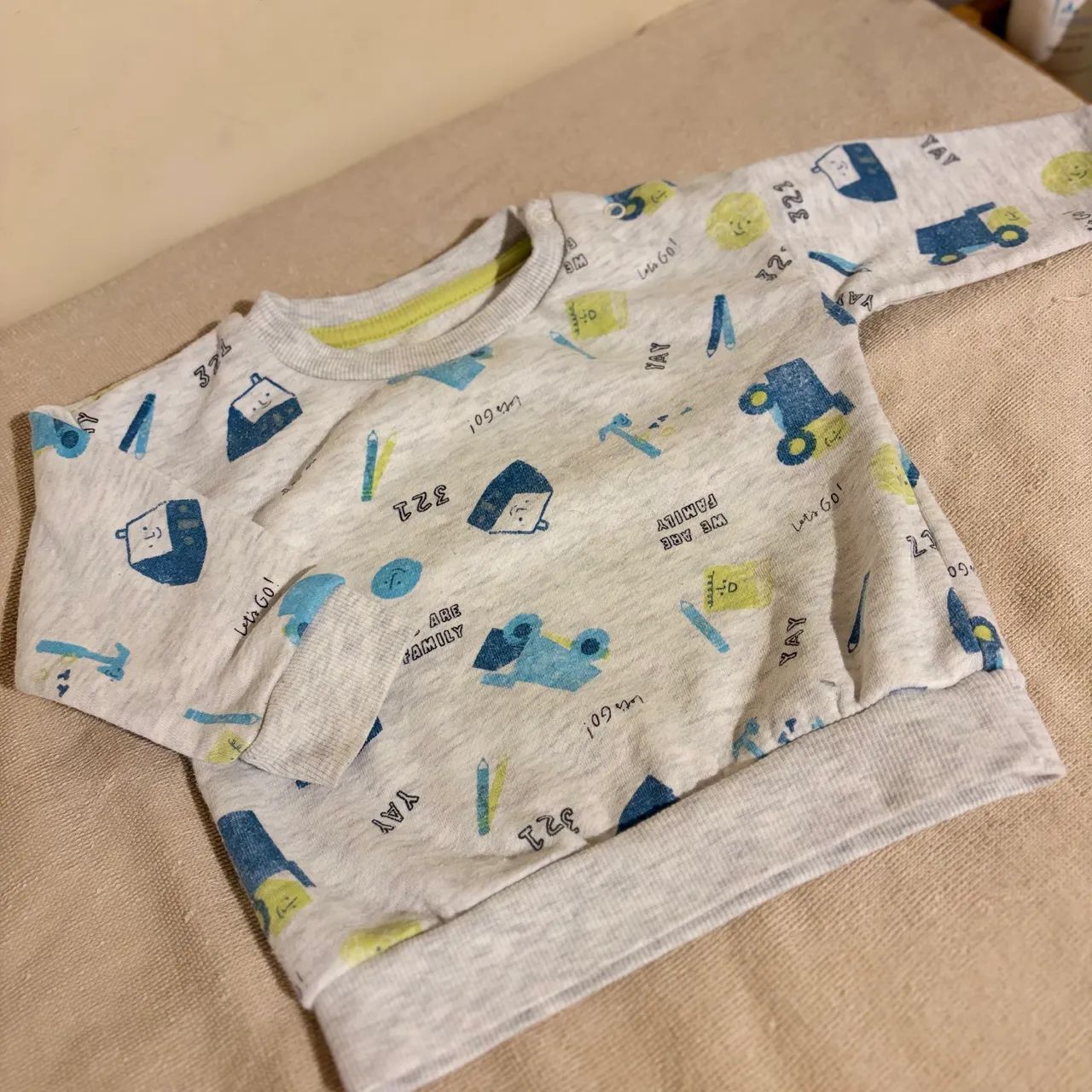 Moletom infantil 6/9meses