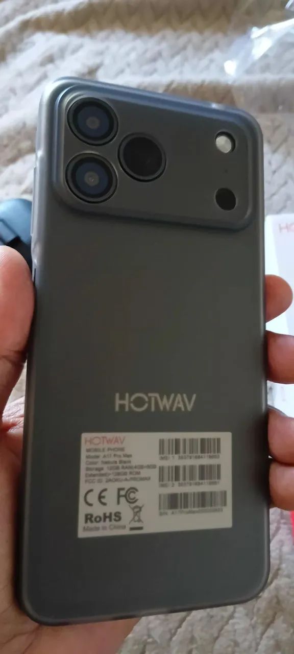 SMARTPHONE HOTWAV A17 PRO MAX 128GB 12GB RAM COMPLETO - Foto 4