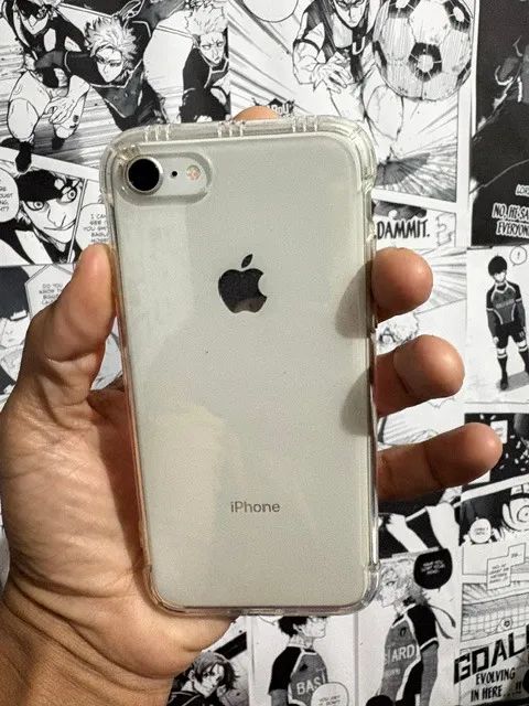 Iphone 8 64 gb branco sem nenhum risco  - Foto 2