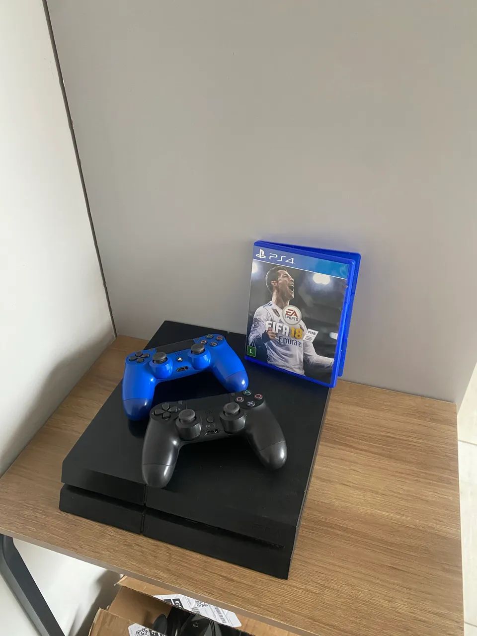 PS4+CONTROLES + JOGO  - Foto 3