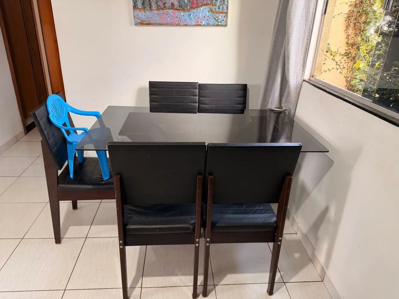 Mesa c 5 cadeiras