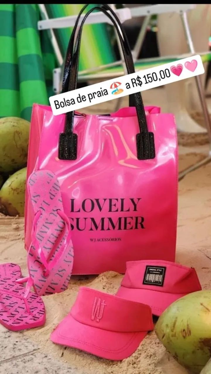Bolsa de Praia Wj Acessórios 