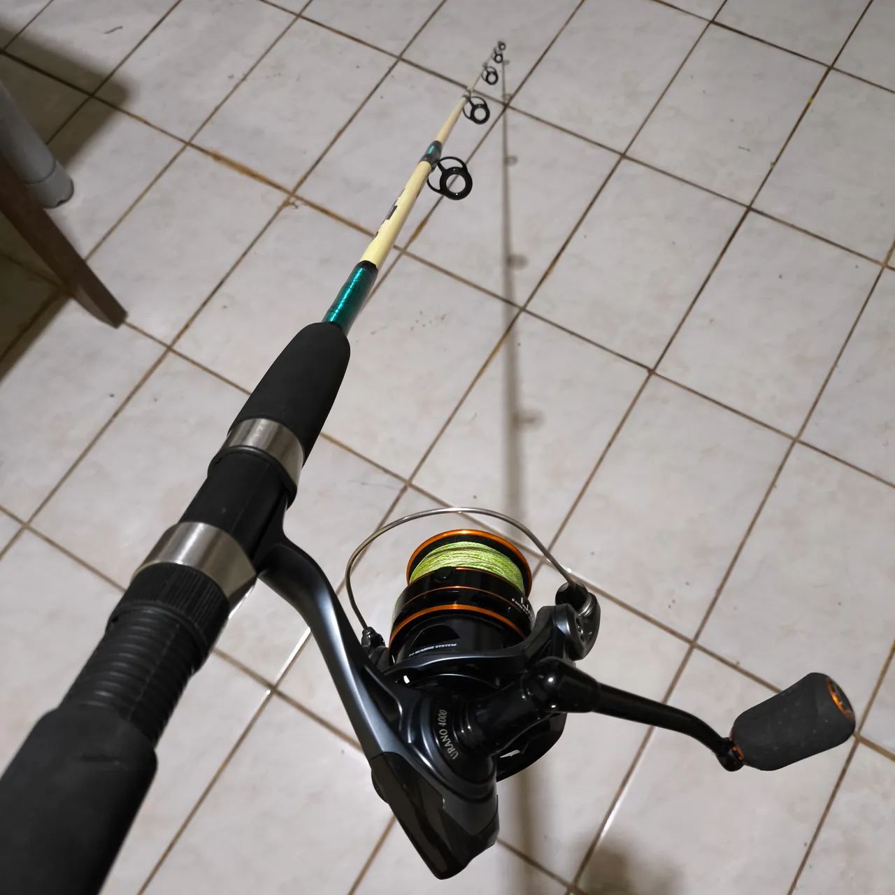 Vara Saint Plus + Molinete Saint Plus 8 Rolamentos - Foto 2