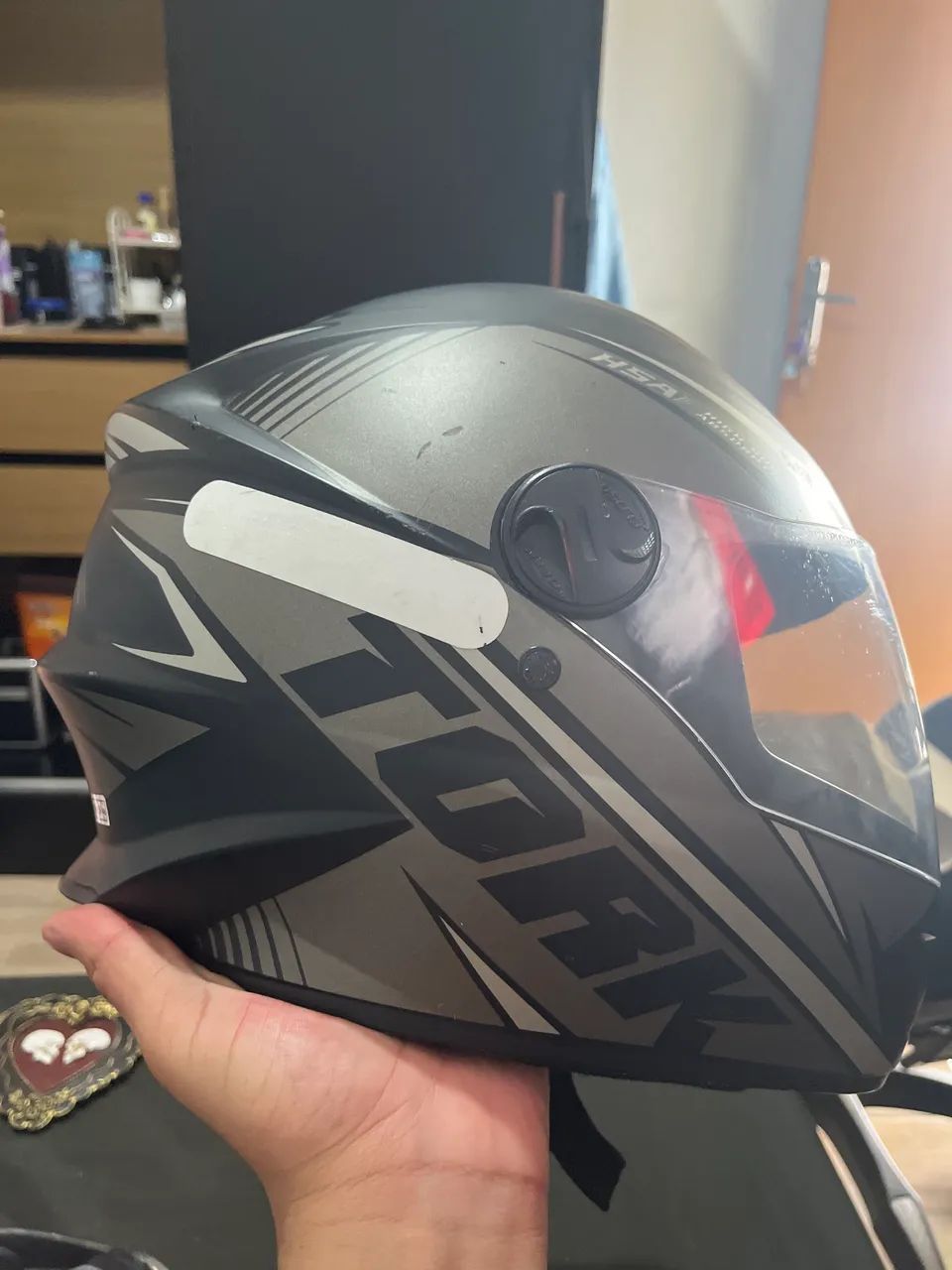 Capacete tork pro tamanho 56 - Foto 4