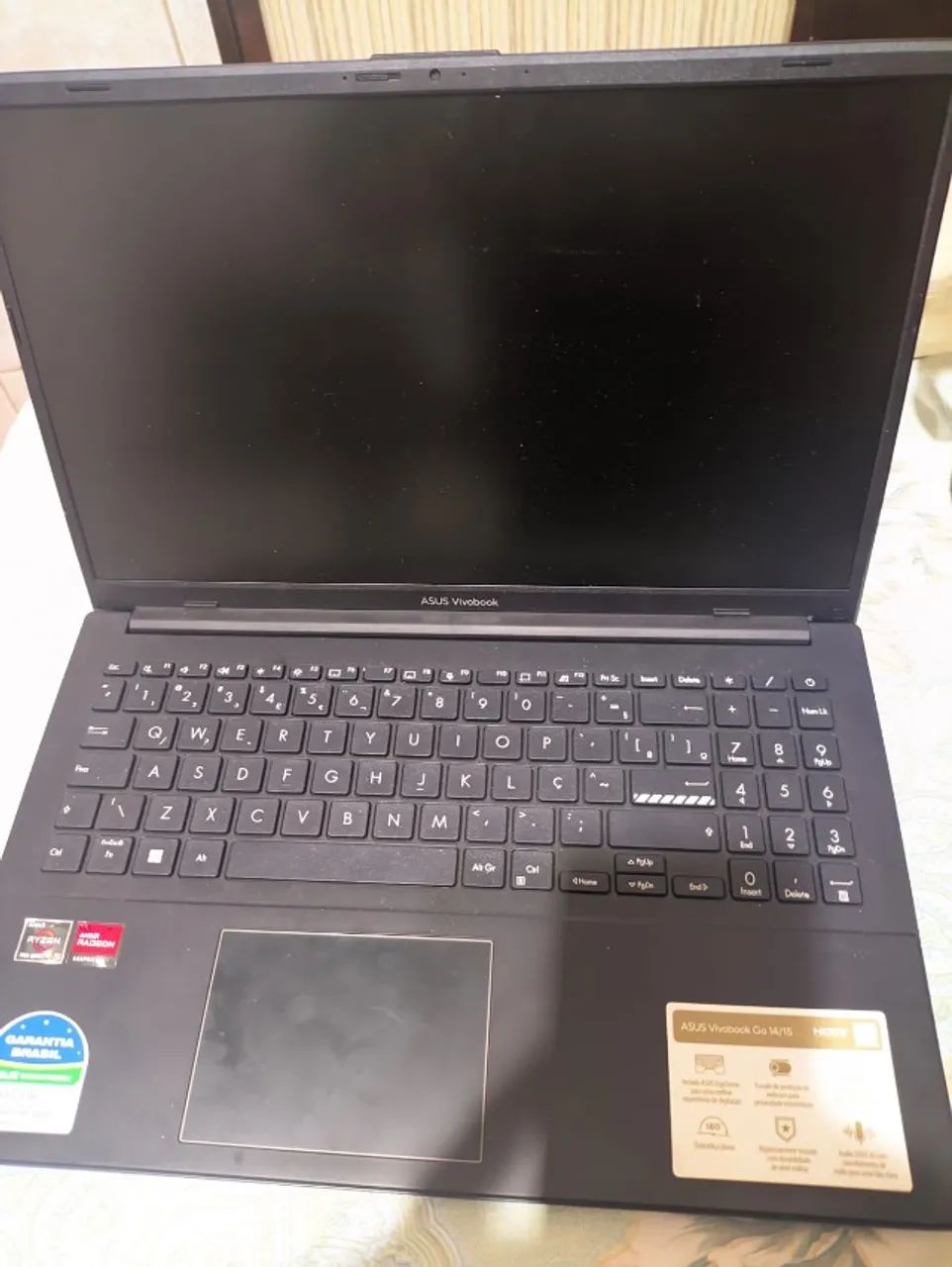 Notebook Asus Vivobook go 15 Ryzen 5  - Foto 4