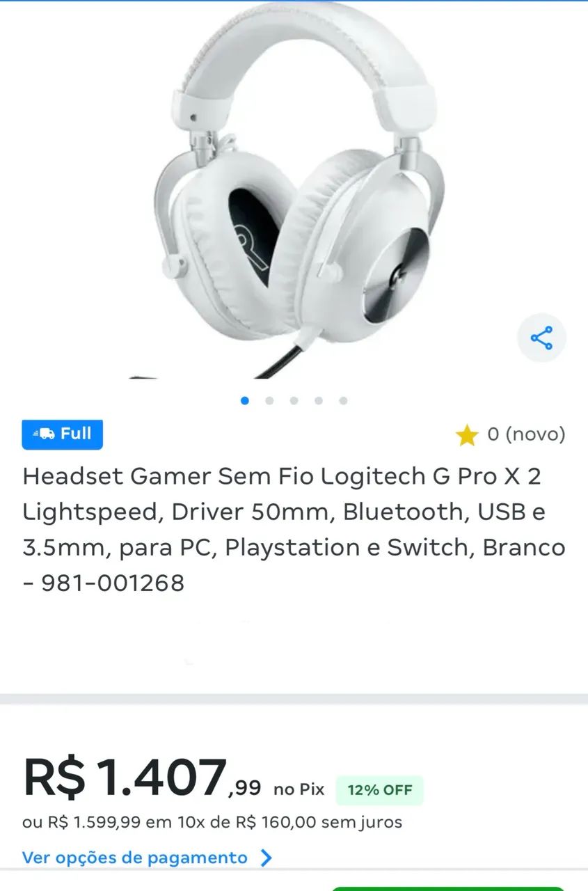 Headset logitech  - Foto 4